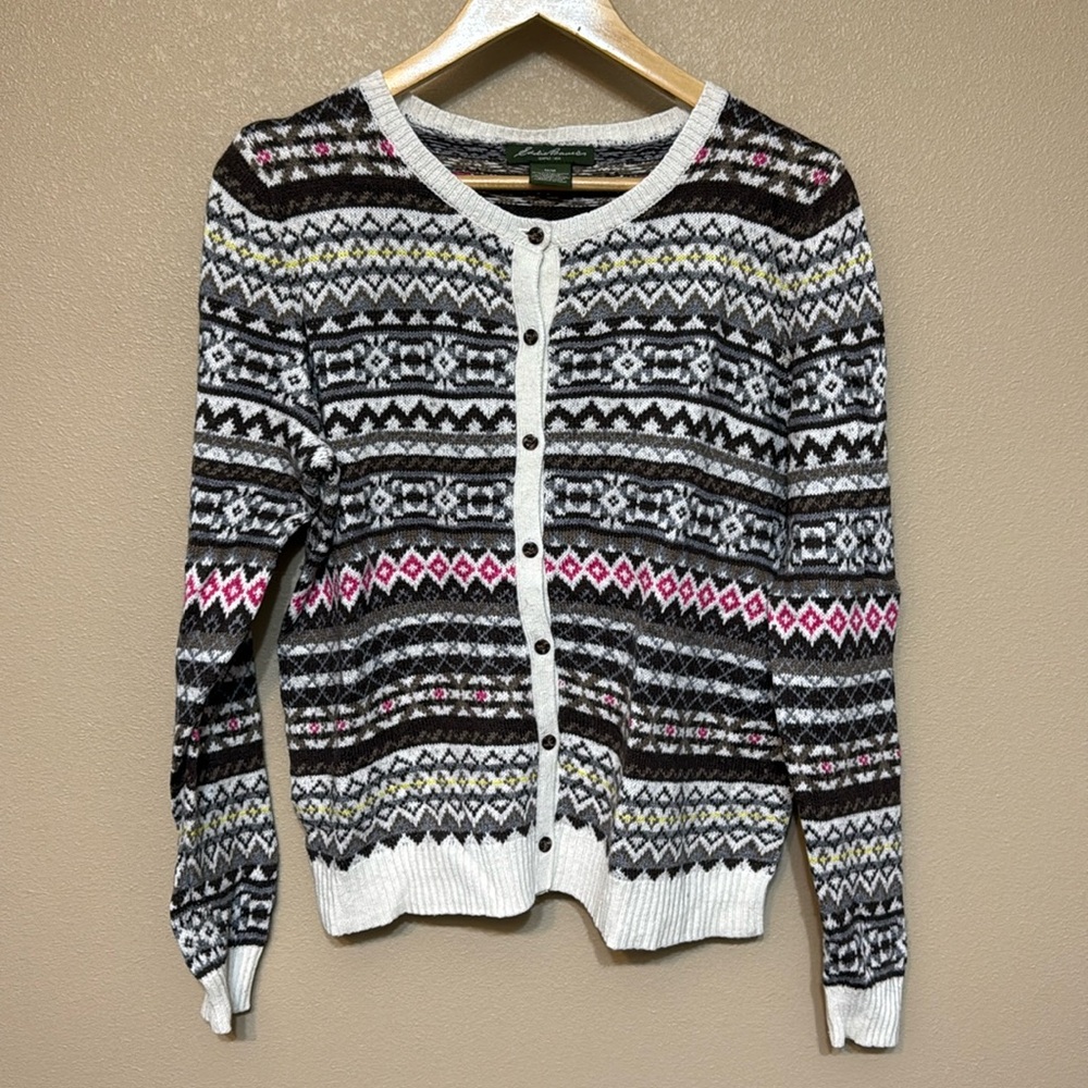 Vintage Eddie Bauer Cardigan Sweater